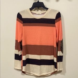 12 PM by Mon Ami long sleeve top small